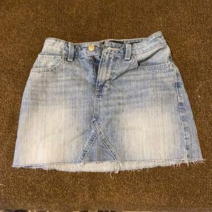 jean skirt